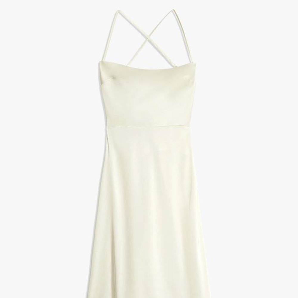 WeWoreWhat Tie Back Midi Dress